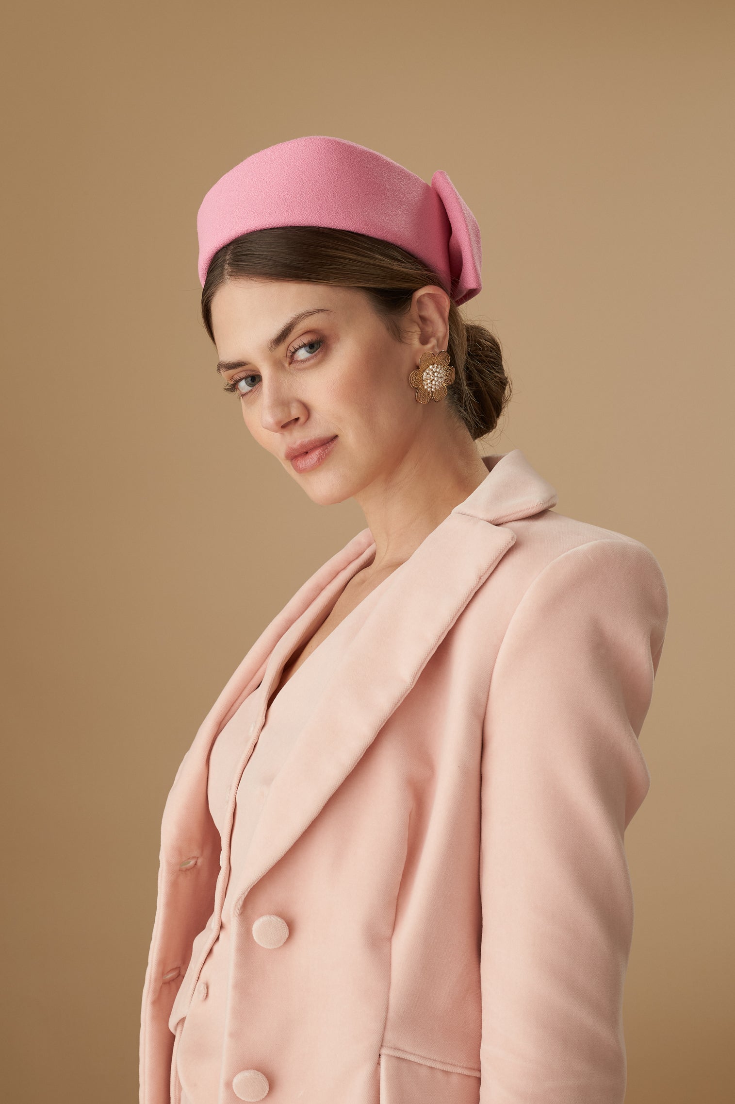 Perdita Pink Pillbox Hat - New Season Women's Hats - Lock & Co. Hatters London UK