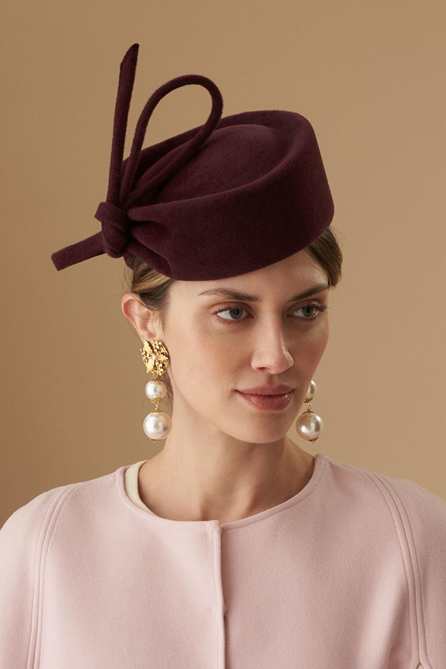 Mayfair Mulberry Pillbox Hat - Pillbox Hats for Women - Lock & Co. Hatters London UK