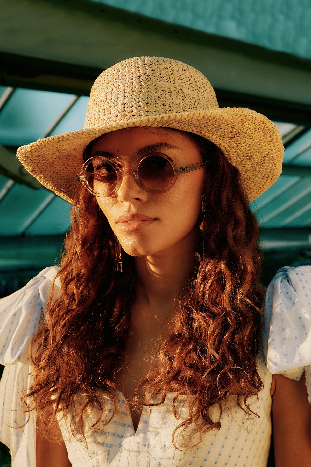 Crochet panama shop hat