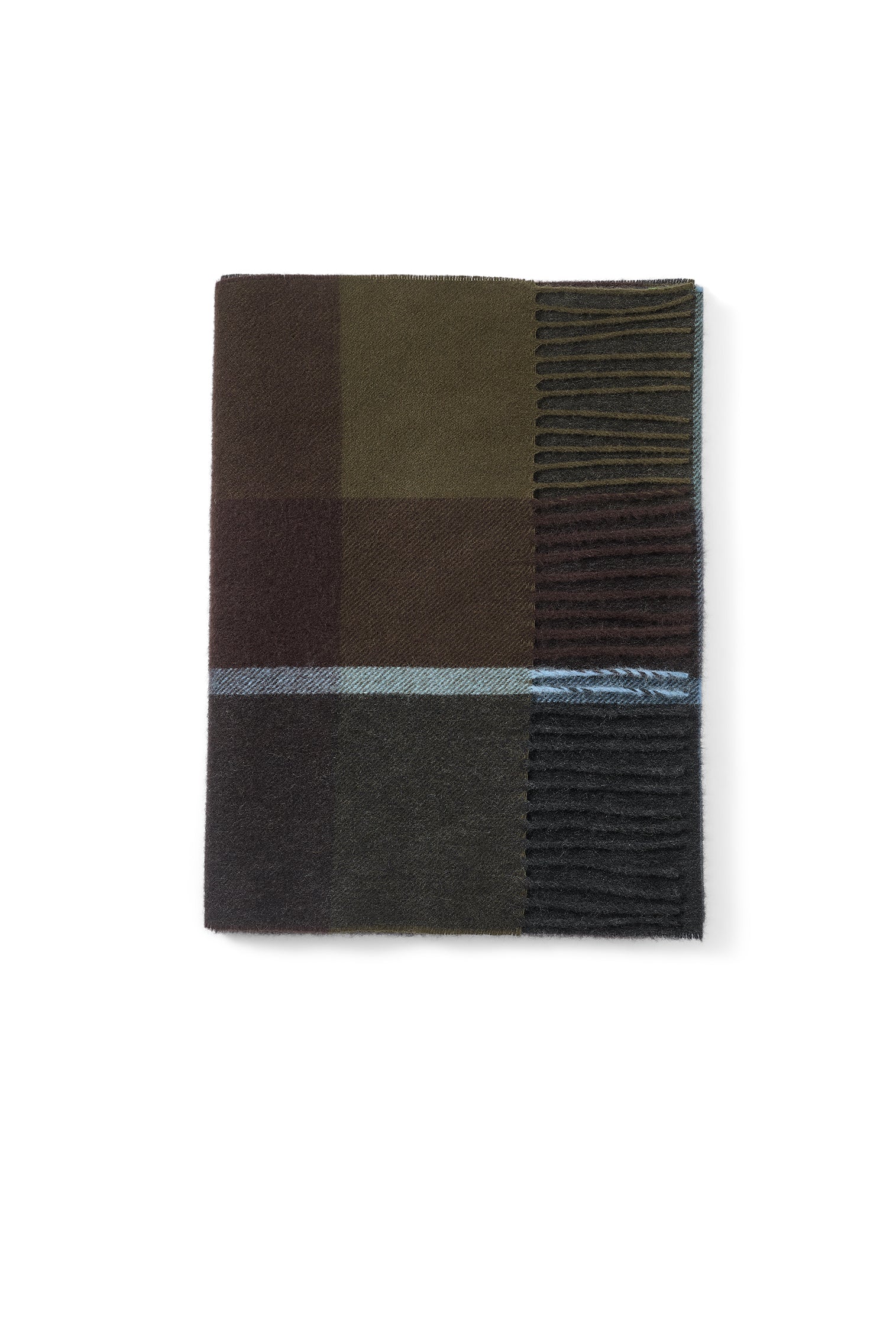 Classic Check Dark Brown Scarf - Products - Lock & Co. Hatters London UK