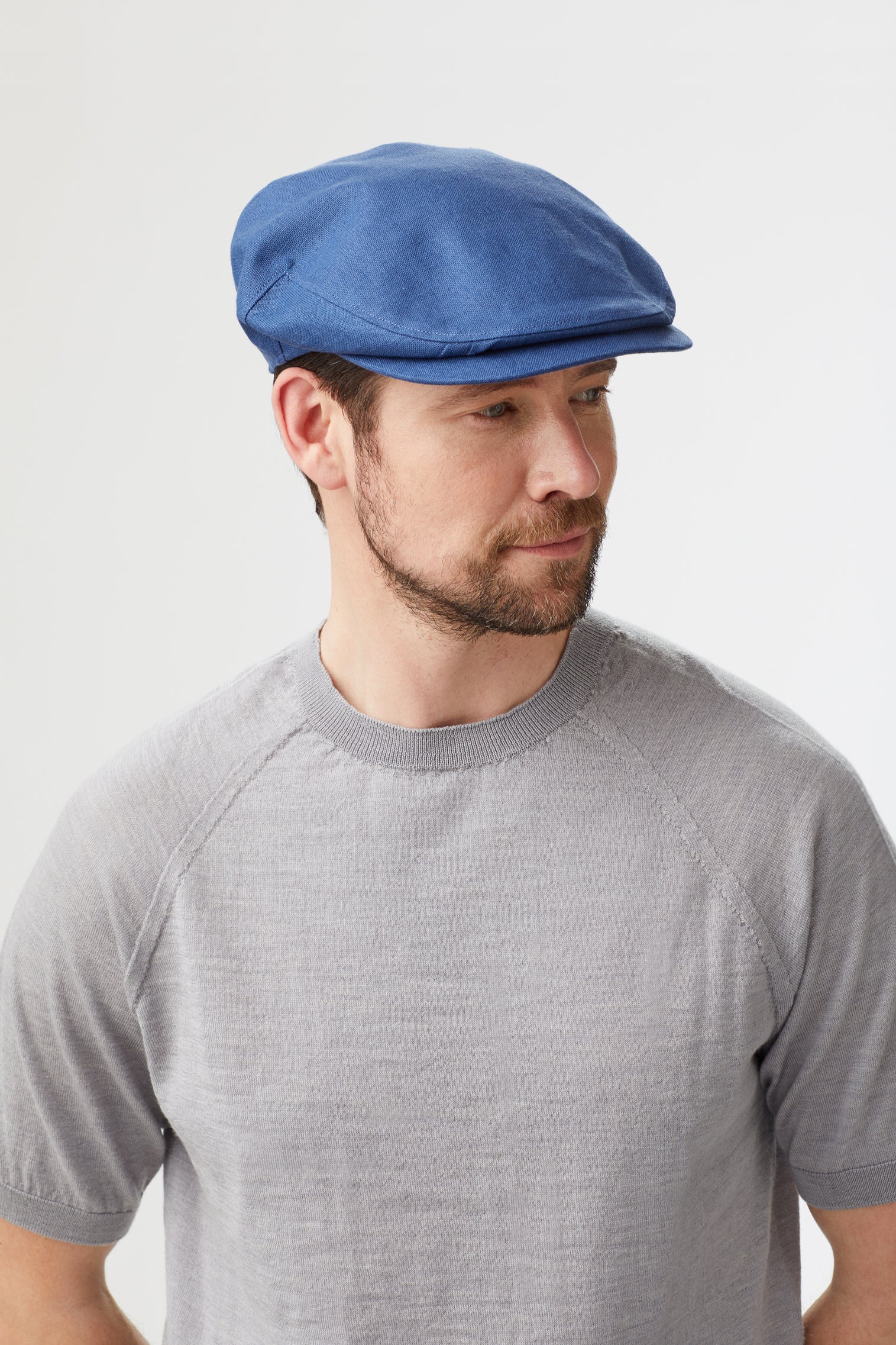 Darcy Blue Flat Cap - Sale - Lock & Co. Hatters London UK