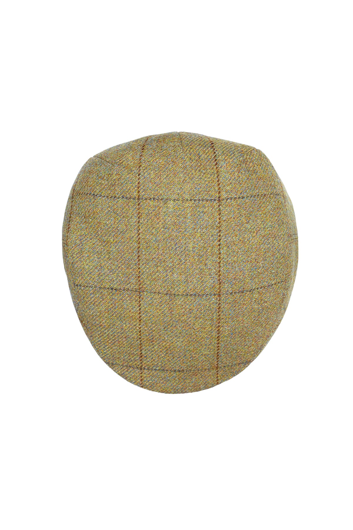 38A1 Lambswool Tweed Flat Cap