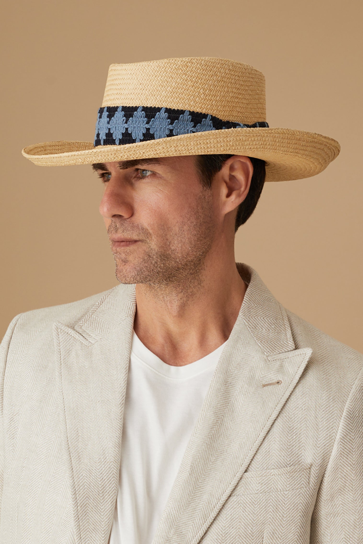 Shop Straw Hat Florida Natural - Fedora Style - Men's Hats - Raceu