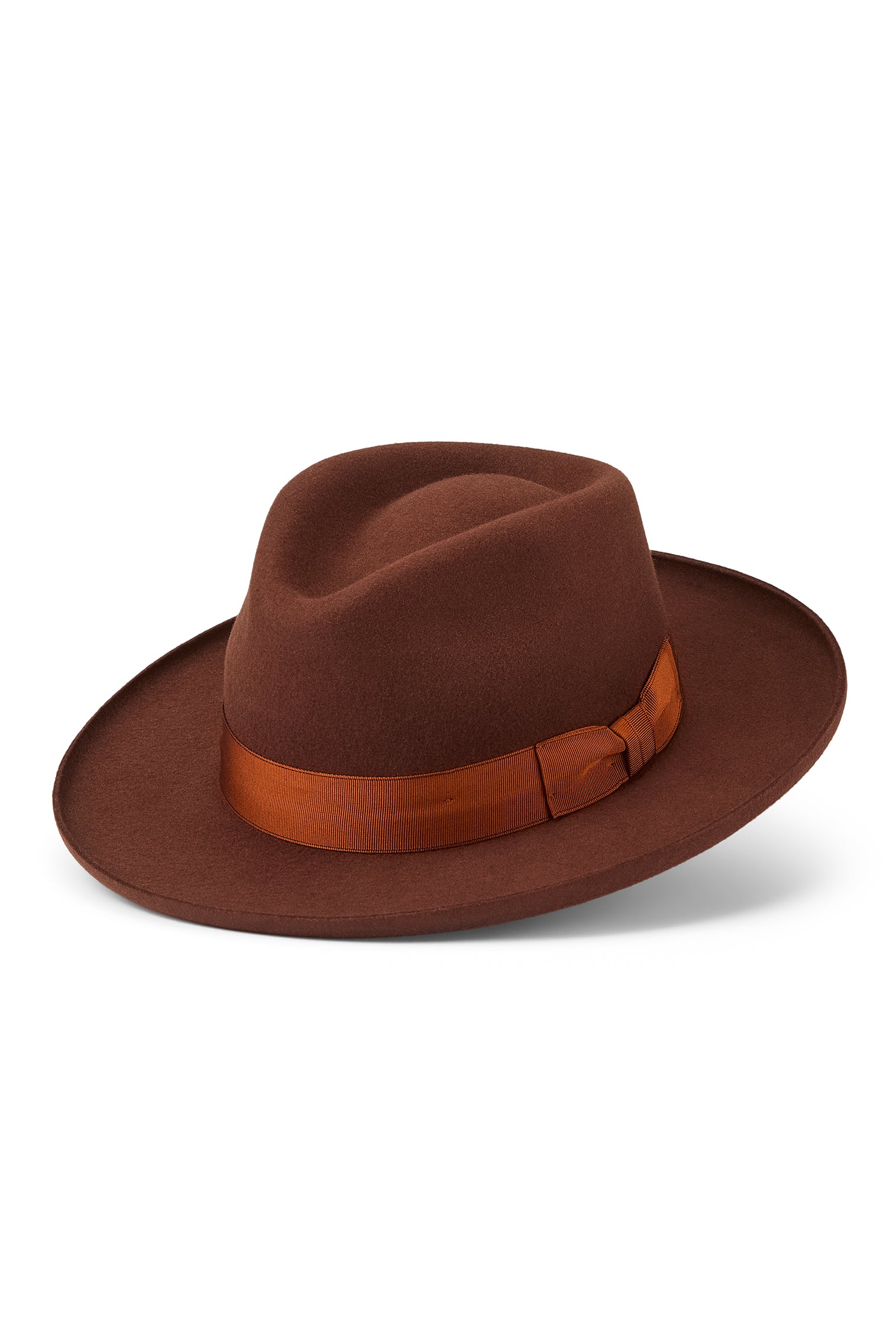 Jojo Rust Fedora - Designed by Maxwell Collection AW24 - Lock & Co. Hatters London UK