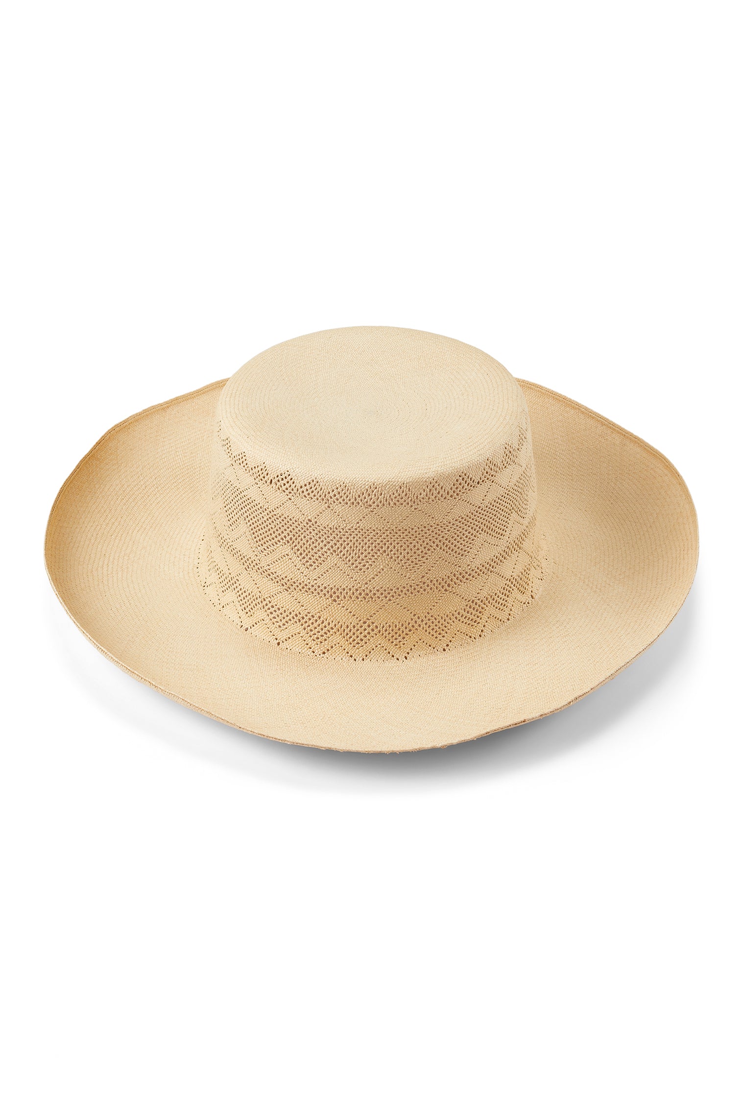 Nell Woven Panama - The Bespoke Embroidered Panama Hat Collection - Lock & Co. Hatters London UK