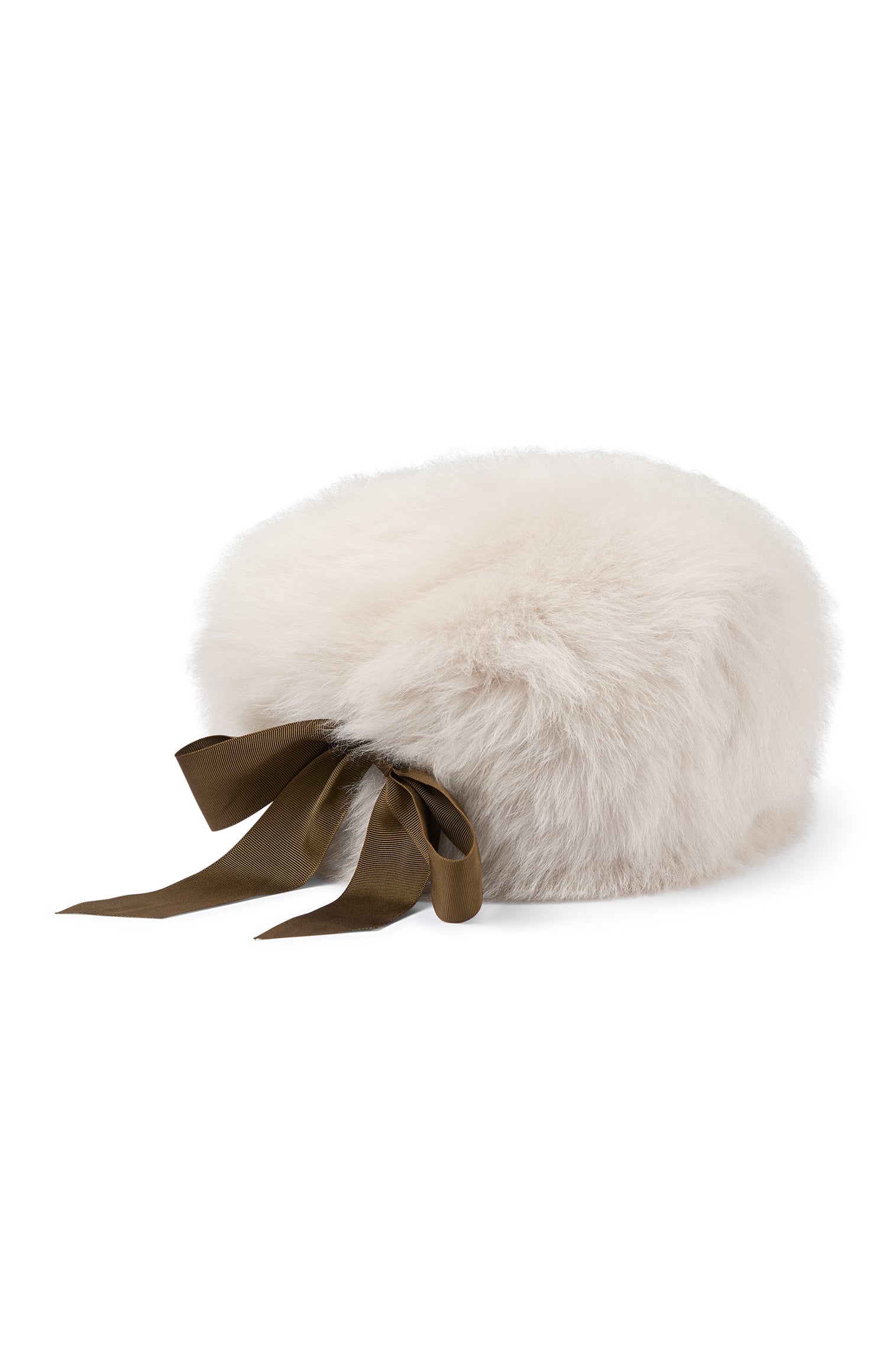 Portia Chalk Shearling Winter Hat - The Shearling Hat Collection - Lock & Co. Hatters London UK