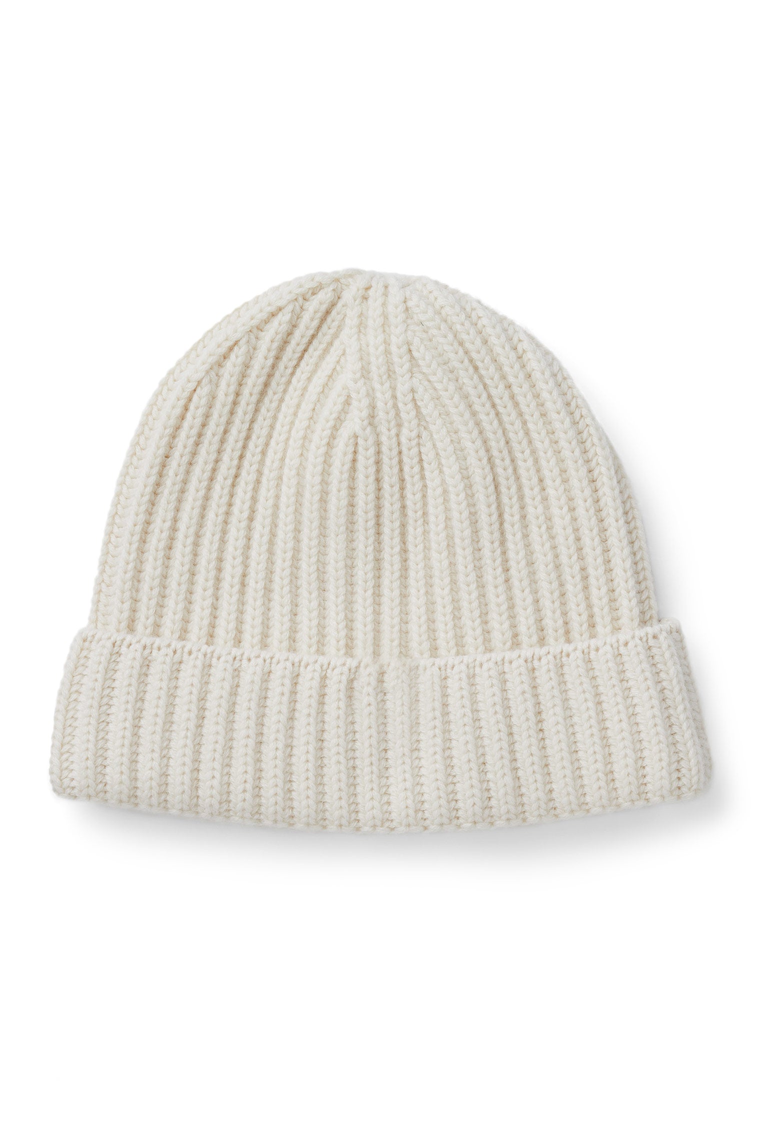 Rannoch Cream Cashmere Beanie - Women’s Hats - Lock & Co. Hatters London UK