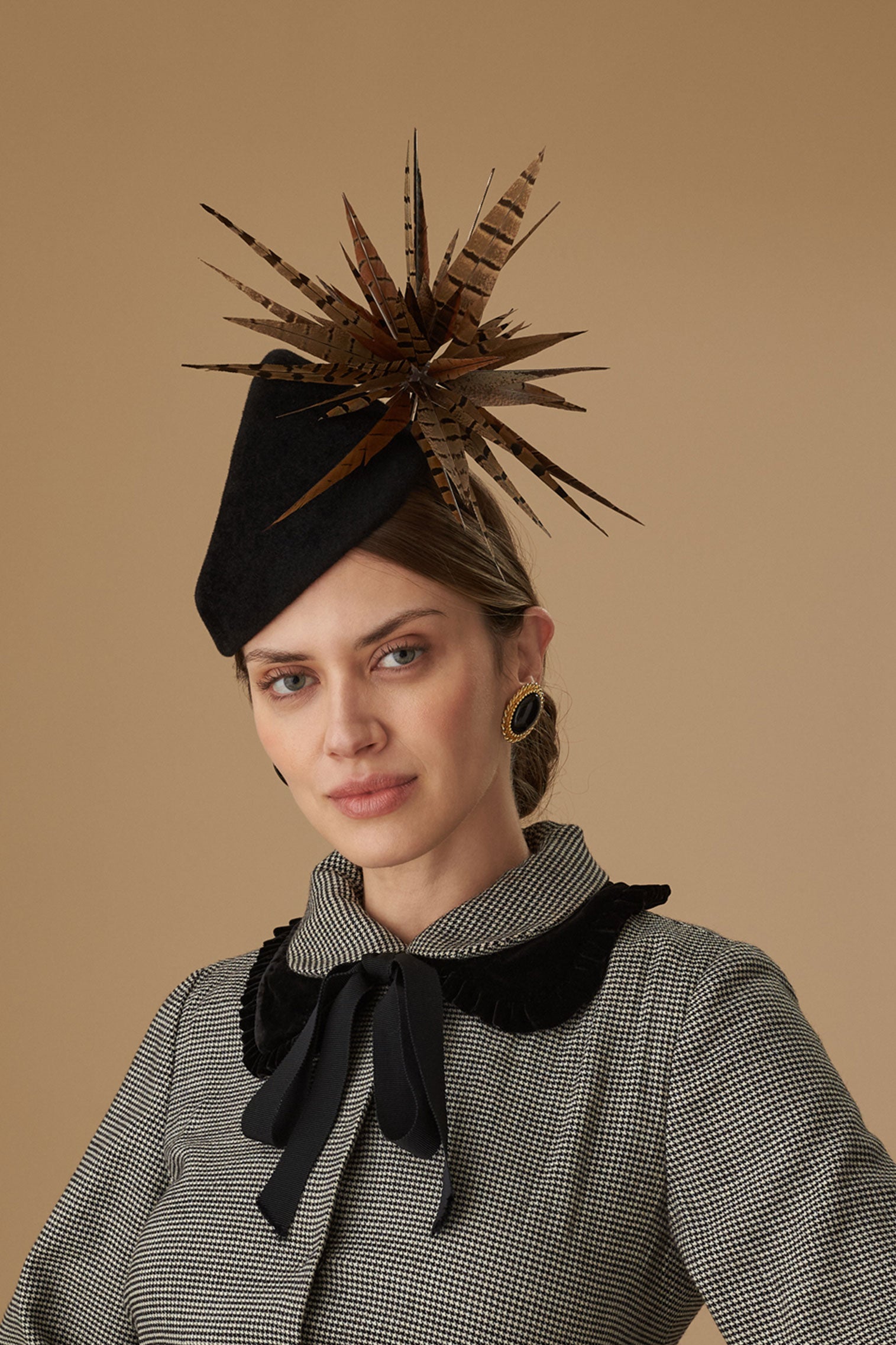 Winter's Tale Black Percher Hat - New Season Women's Hats - Lock & Co. Hatters London UK