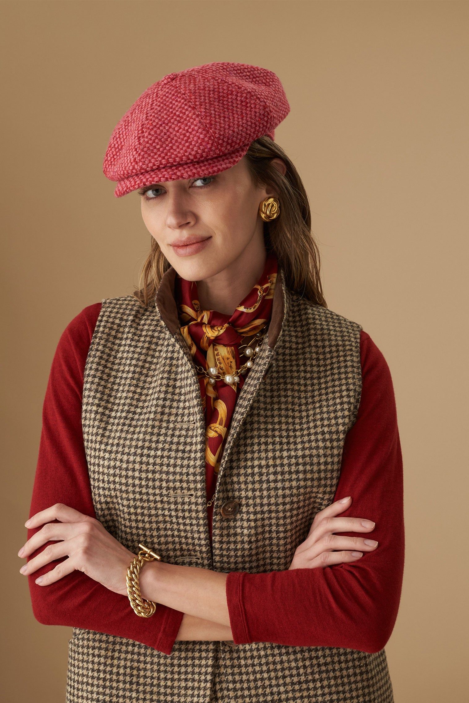 Whitebridge Basketweave Bakerboy Cap - New Season Women's Hats - Lock & Co. Hatters London UK