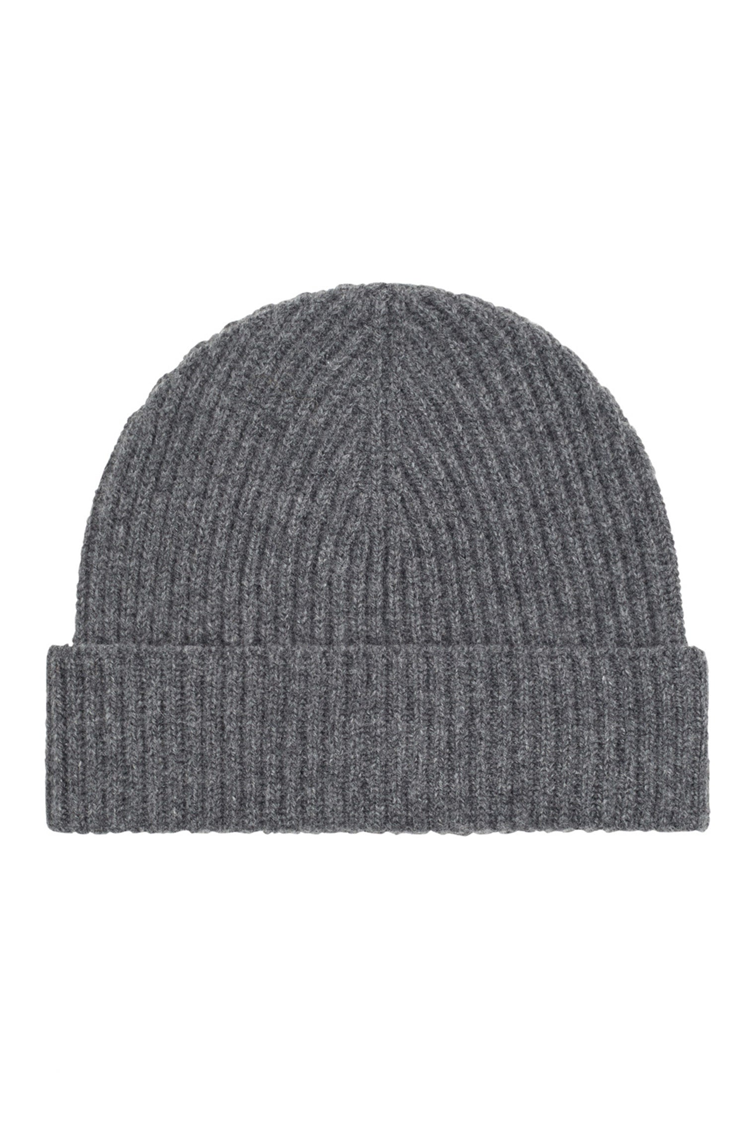 Grey Cashmere Ski Beanie - Men's Hats - Lock & Co. Hatters London UK